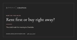 Rent first or buy right away?